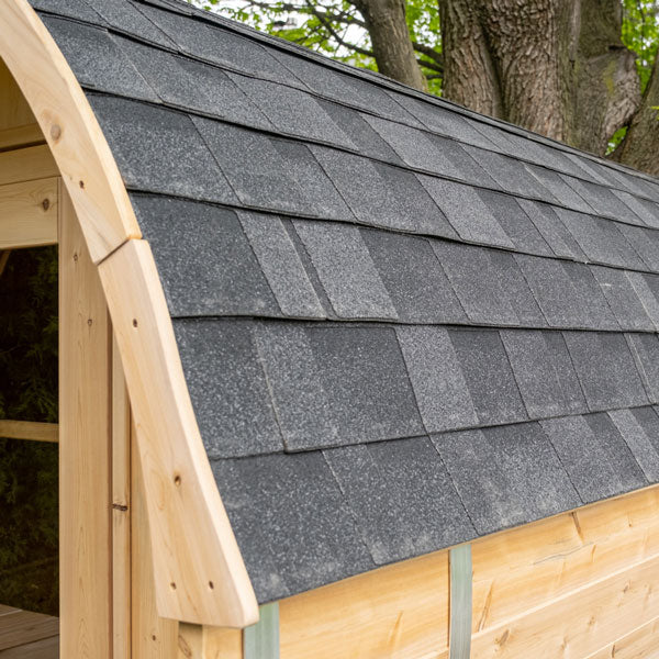 Dundalk Leisurecraft - Black Asphalt Shingle Roof