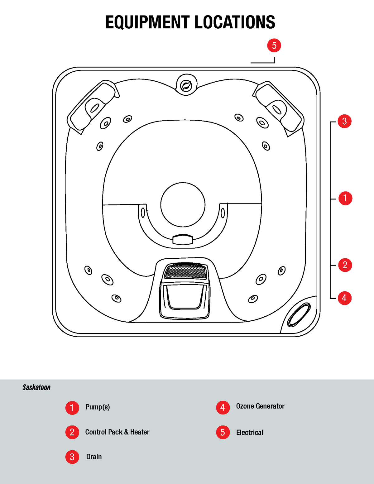 Canadian Spa Company Saskatoon 4-Person 12-Jet Portable Hot Tub