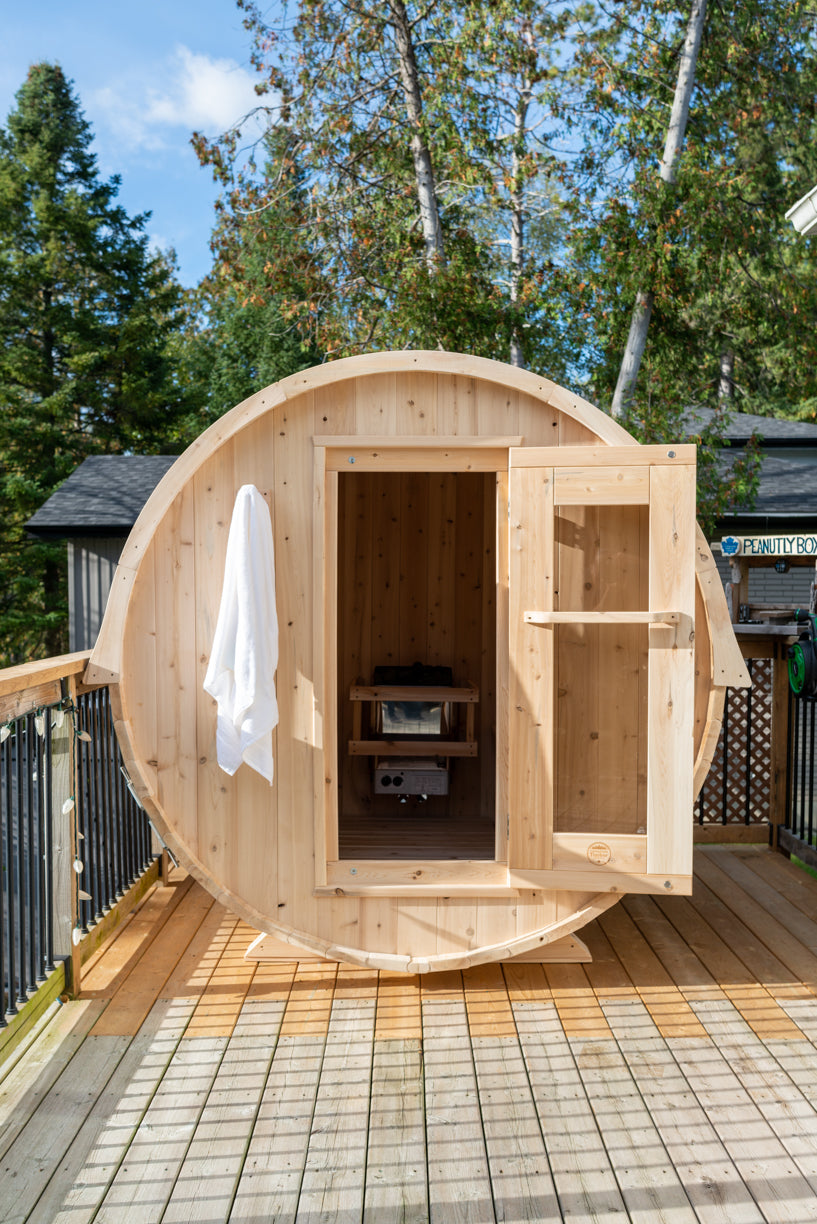 Dundalk Leisurecraft Canadian Timber Harmony Barrel Sauna