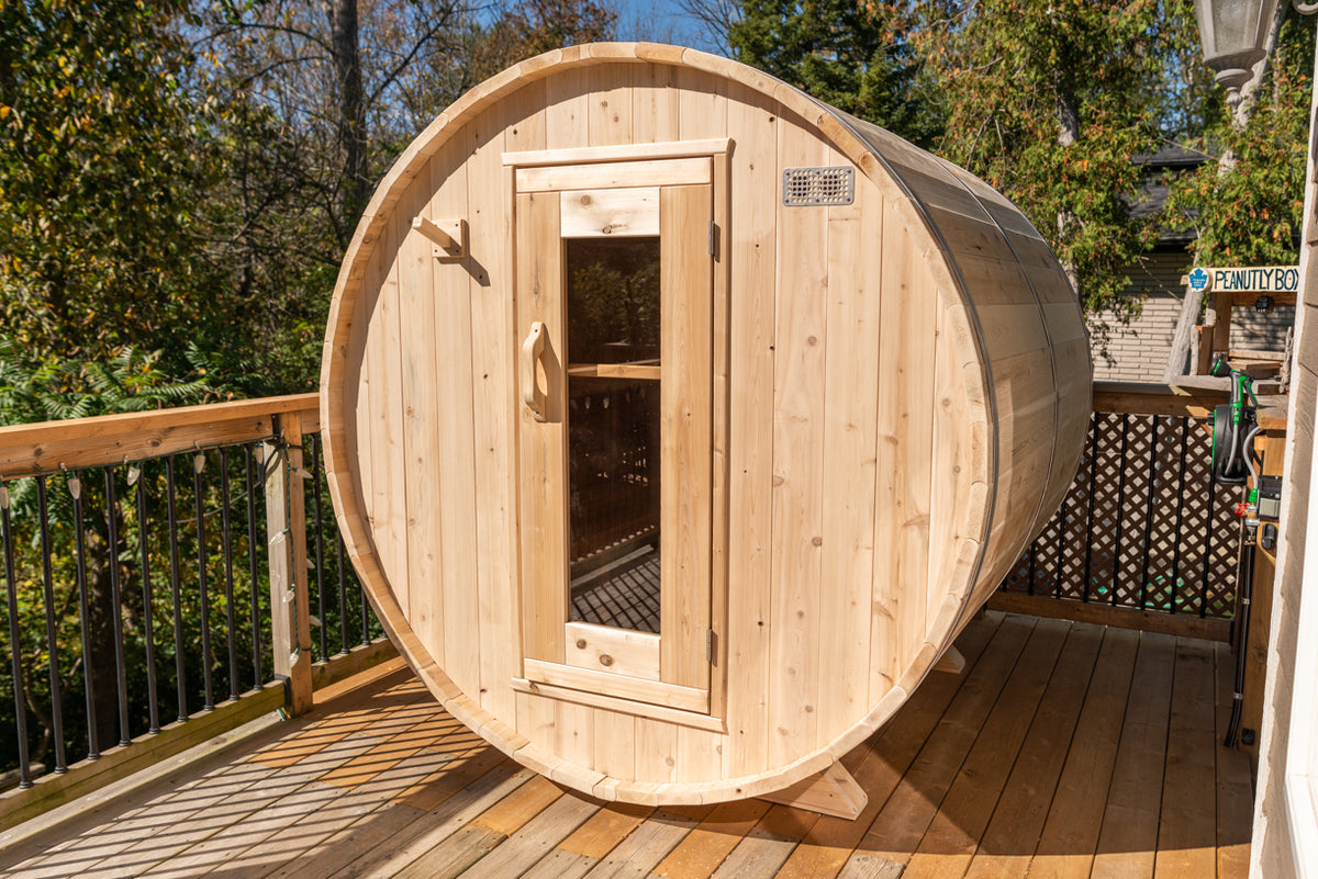 Dundalk Leisurecraft Canadian Timber Harmony Barrel Sauna