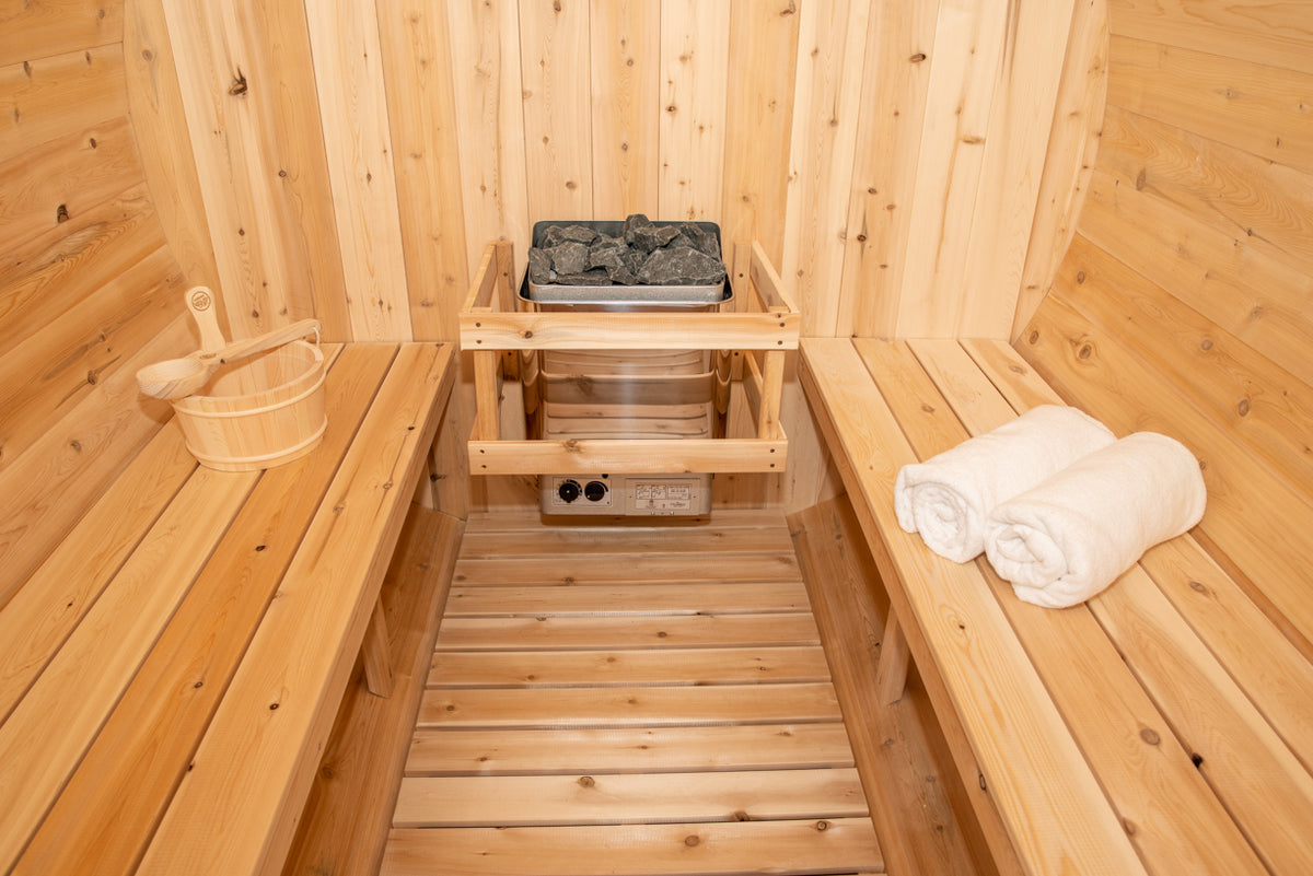 Dundalk Leisurecraft Canadian Timber Harmony Barrel Sauna