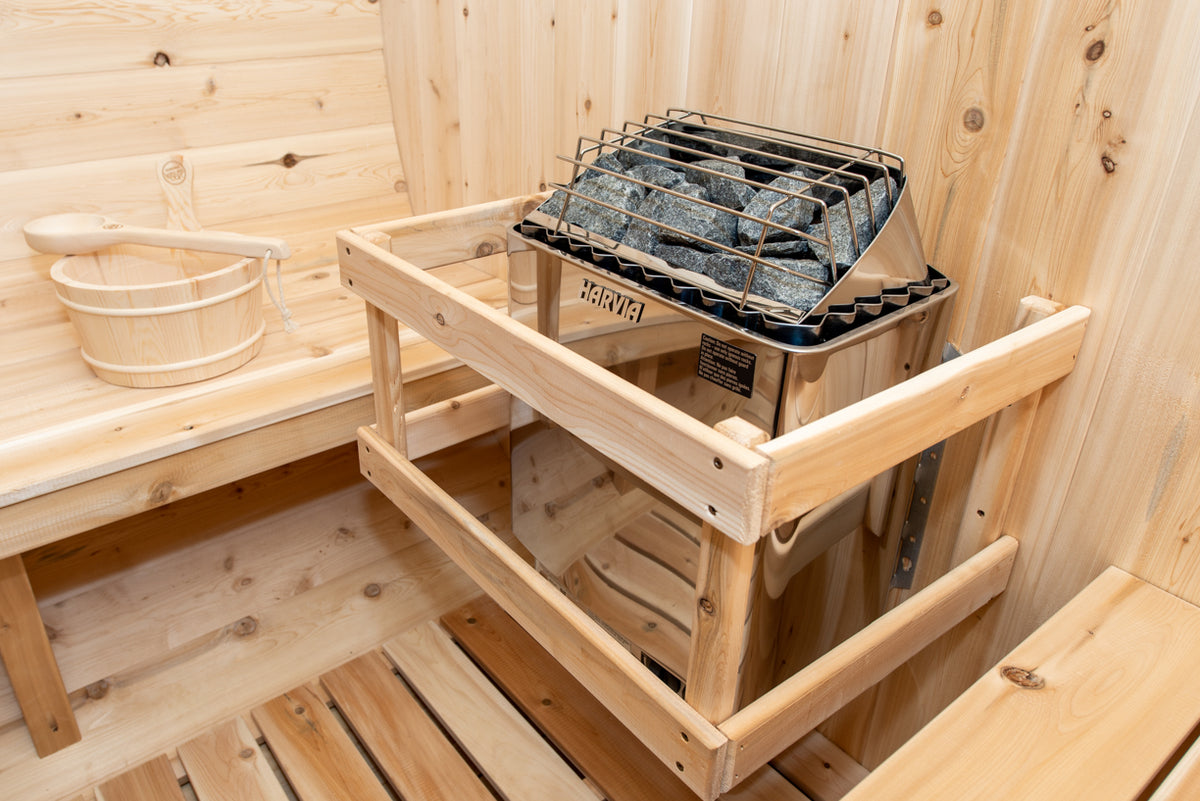 Dundalk Leisurecraft Canadian Timber Tranquility Barrel Sauna