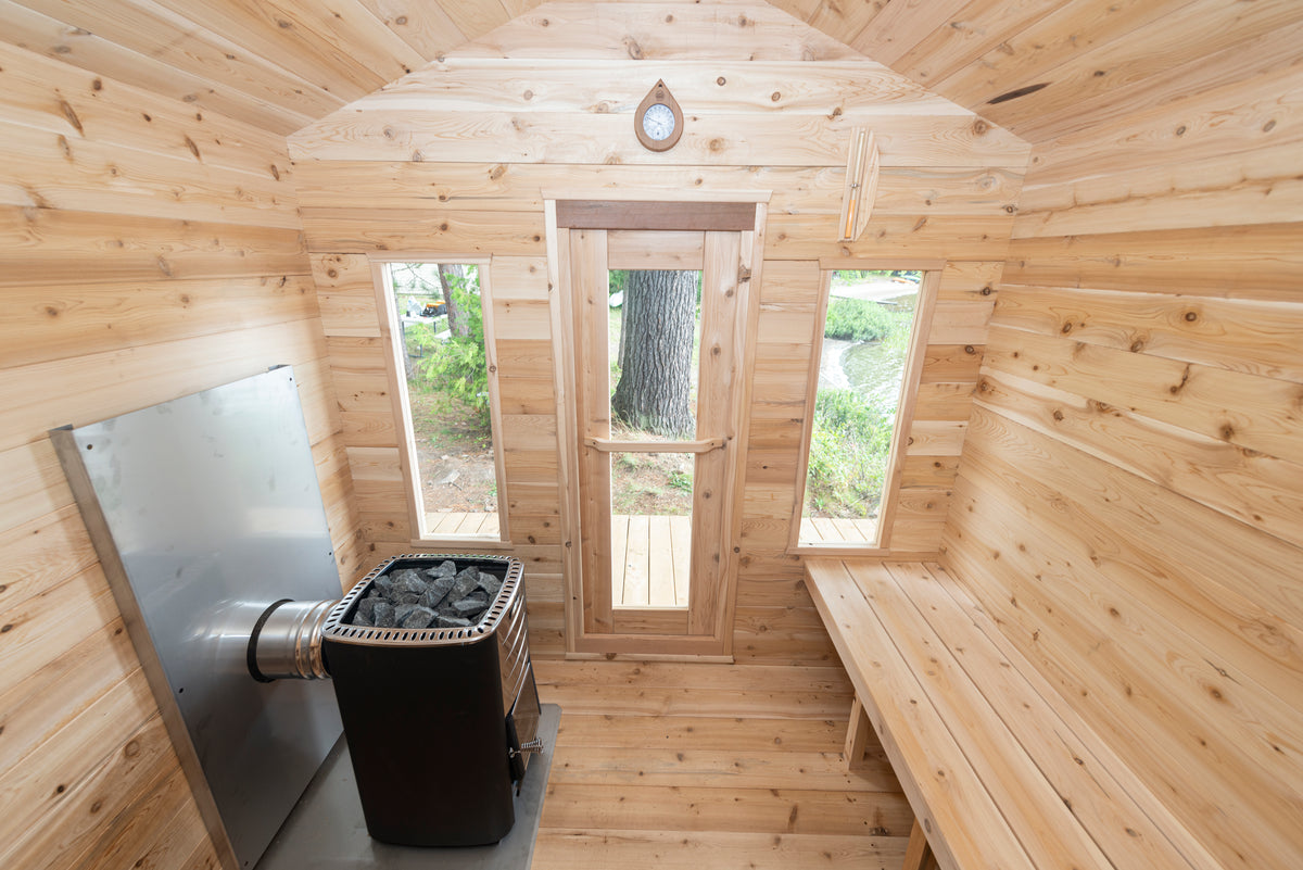 Dundalk Leisurecraft Canadian Timber Georgian Cabin Sauna