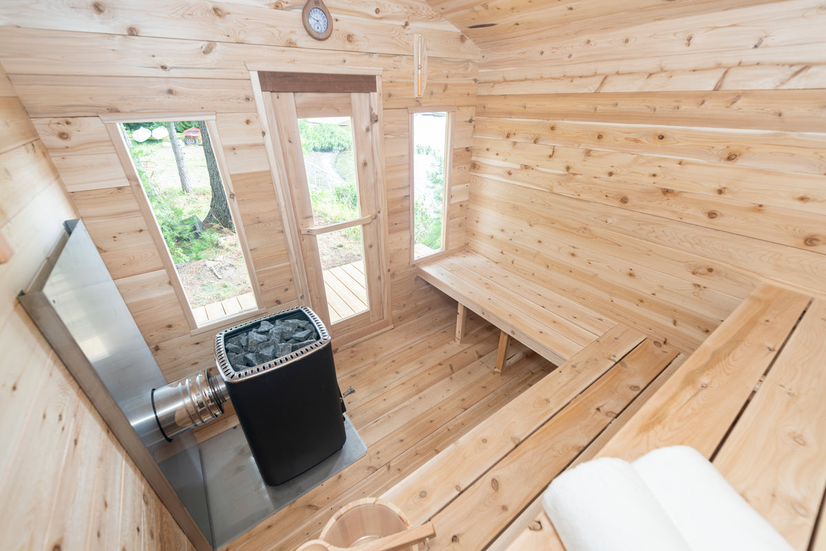 Dundalk Leisurecraft Canadian Timber Georgian Cabin Sauna