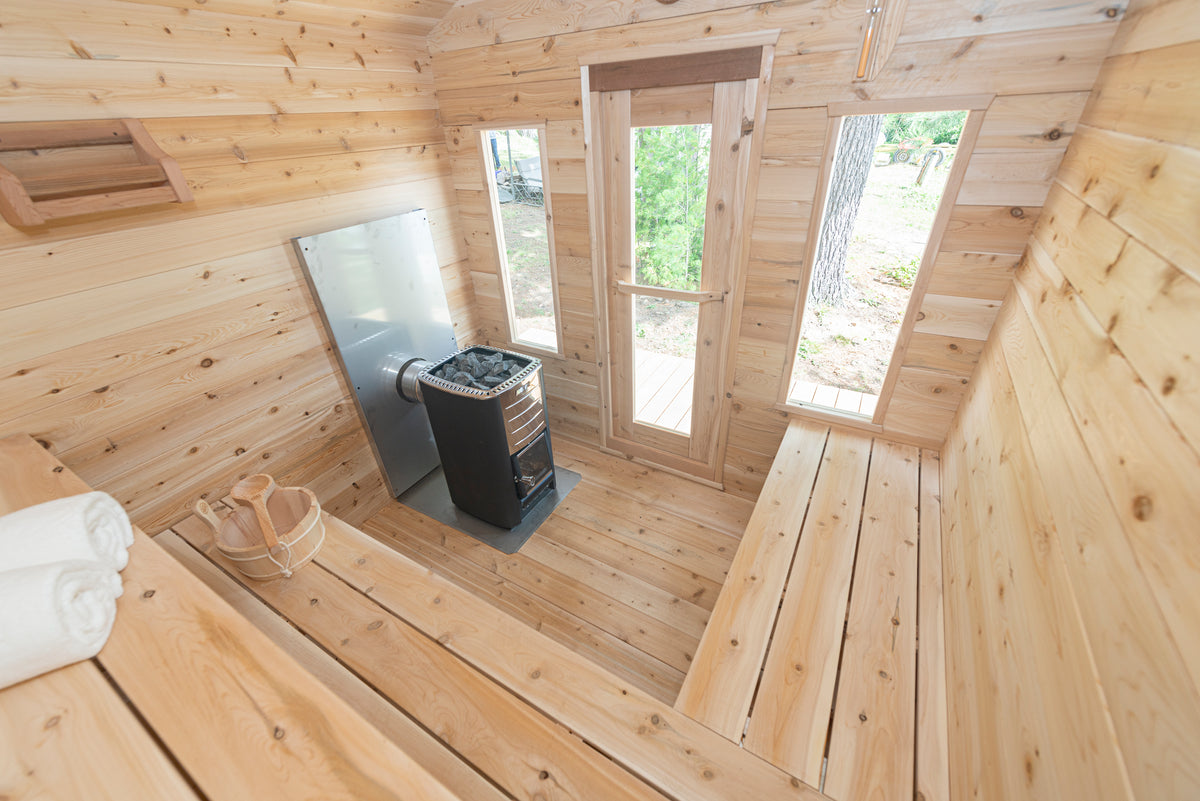 Dundalk Leisurecraft Canadian Timber Georgian Cabin Sauna