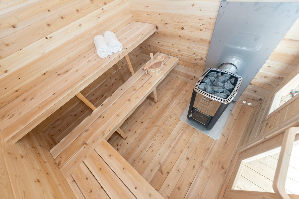 Dundalk Leisurecraft Canadian Timber Georgian Cabin Sauna