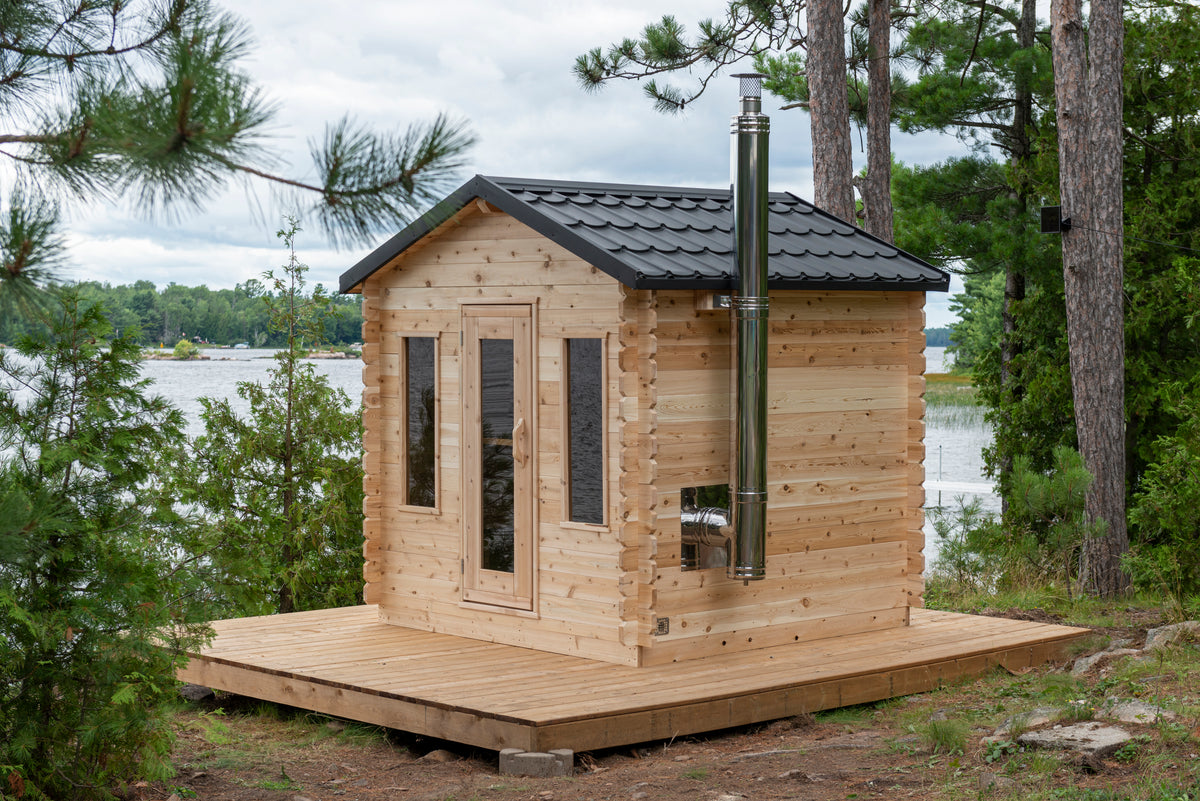 Dundalk Leisurecraft Canadian Timber Georgian Cabin Sauna