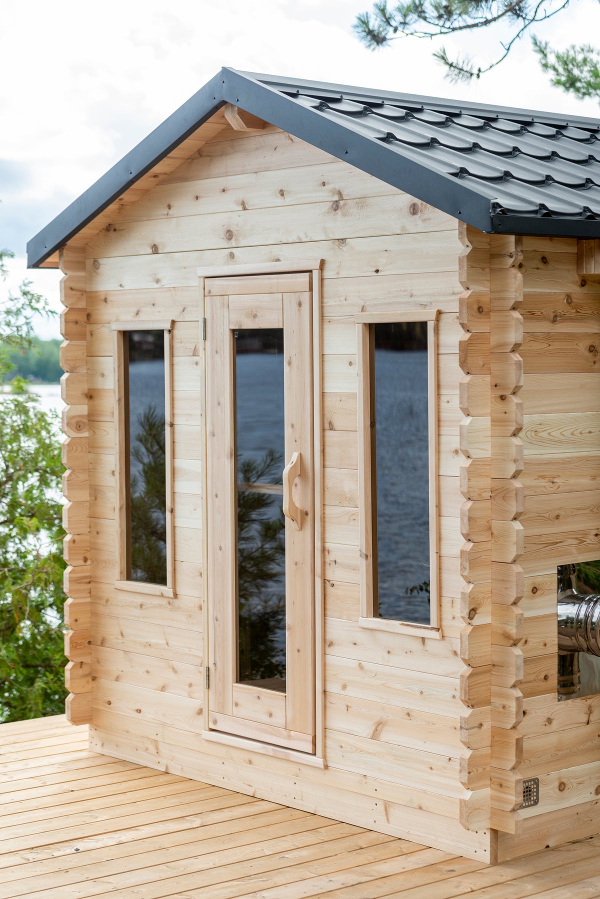 Dundalk Leisurecraft Canadian Timber Georgian Cabin Sauna