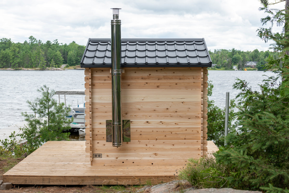 Dundalk Leisurecraft Canadian Timber Georgian Cabin Sauna