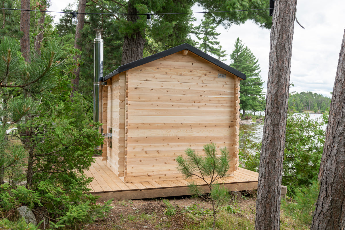 Dundalk Leisurecraft Canadian Timber Georgian Cabin Sauna