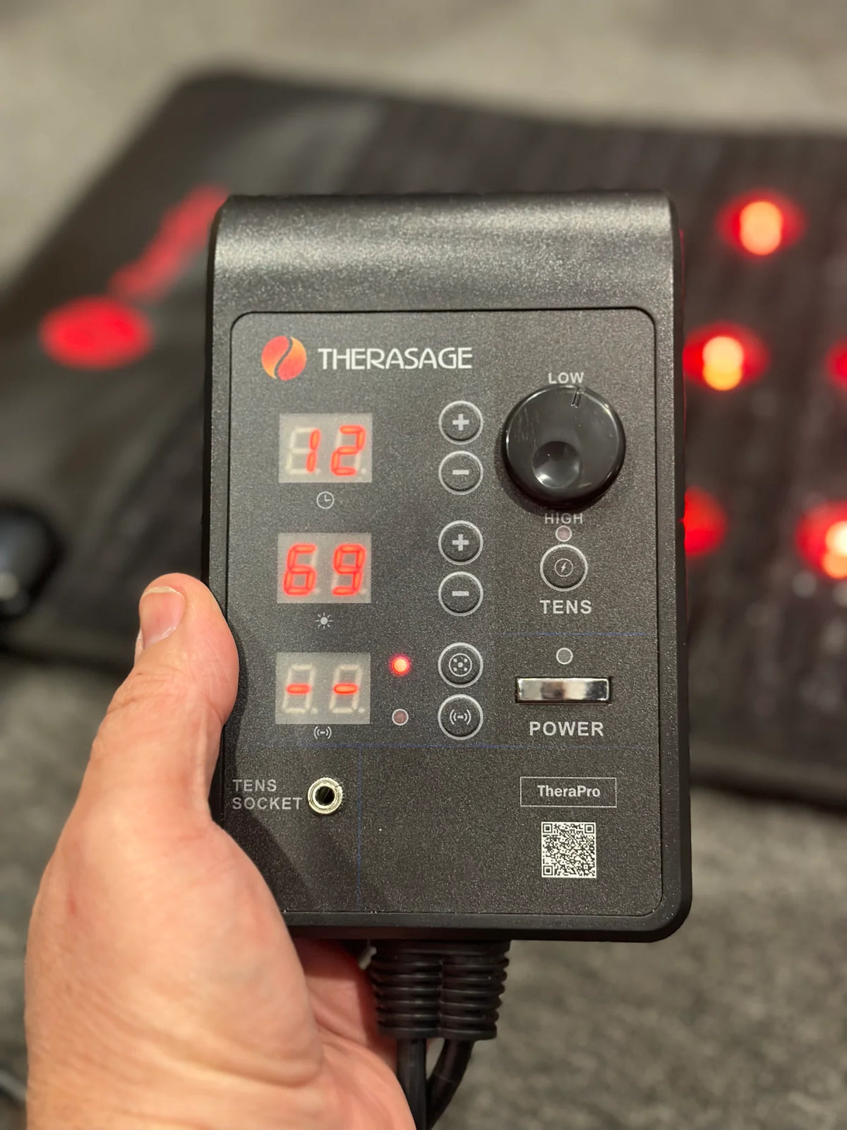 Therasage - TheraPro - PEMF/Infrared/Red Light Pad (Large)