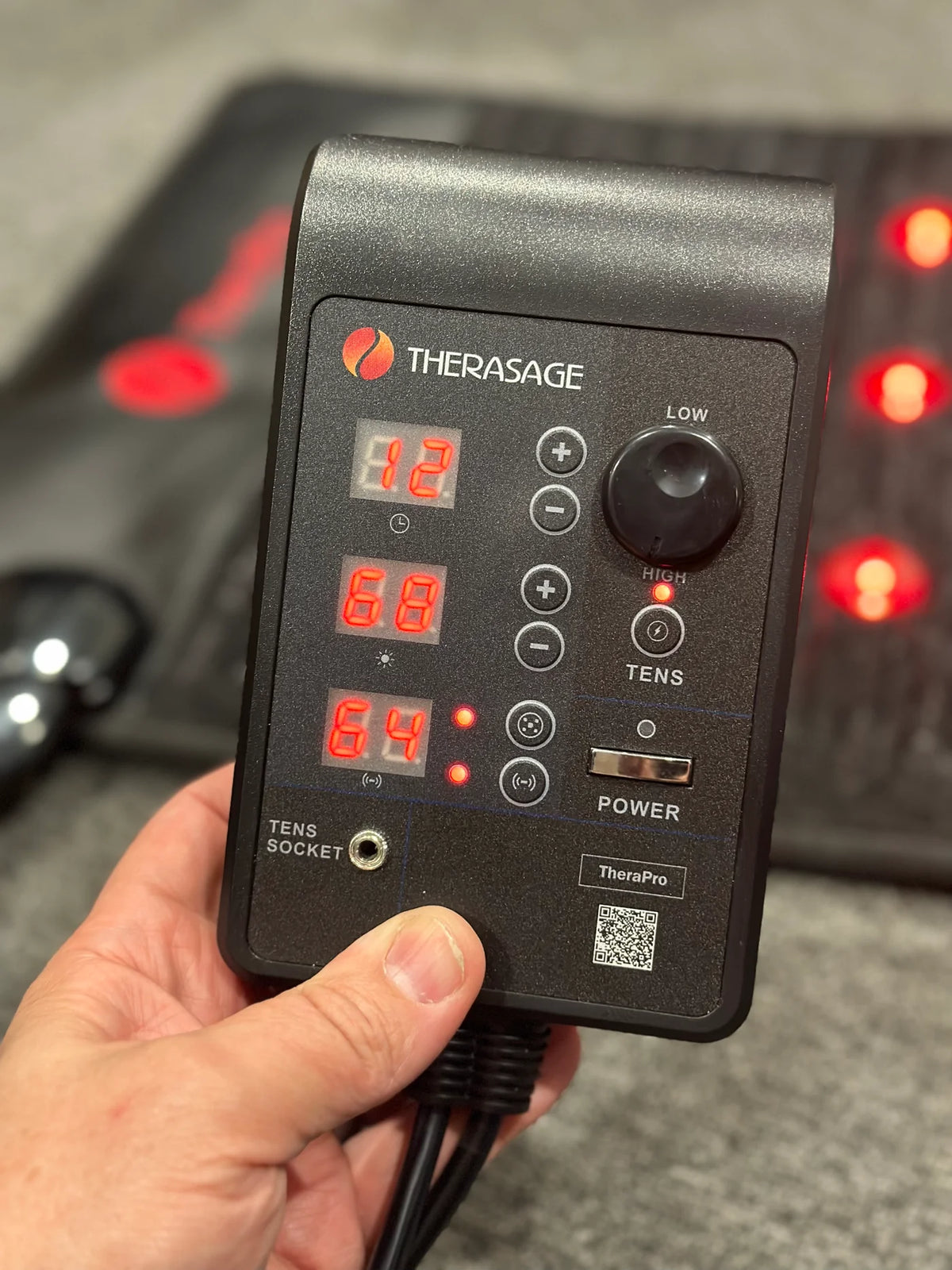 Therasage - TheraPro - PEMF/Infrared/Red Light Pad (Regular)