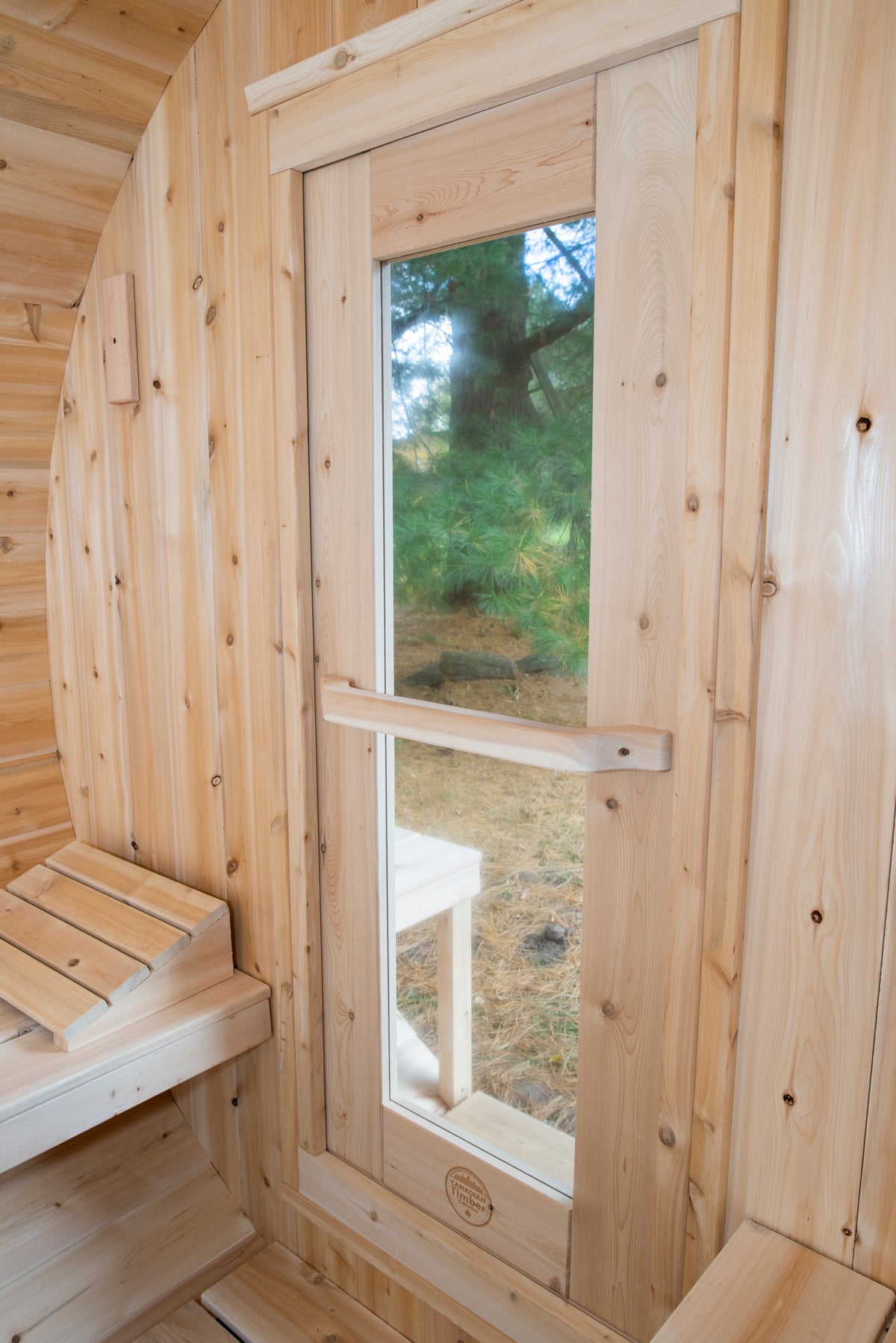 Dundalk Leisurecraft Canadian Timber Serenity Barrel Sauna