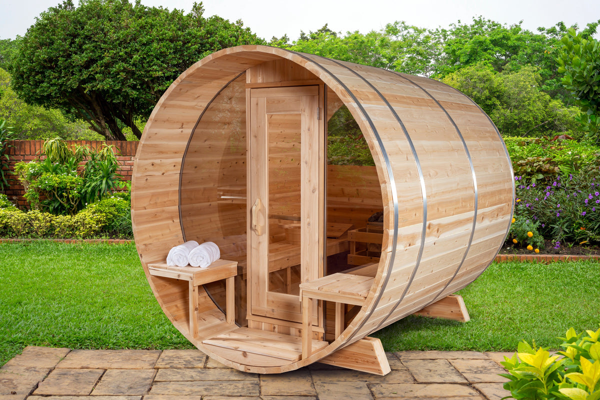 Dundalk Leisurecraft Canadian Timber Tranquility MP Barrel Sauna